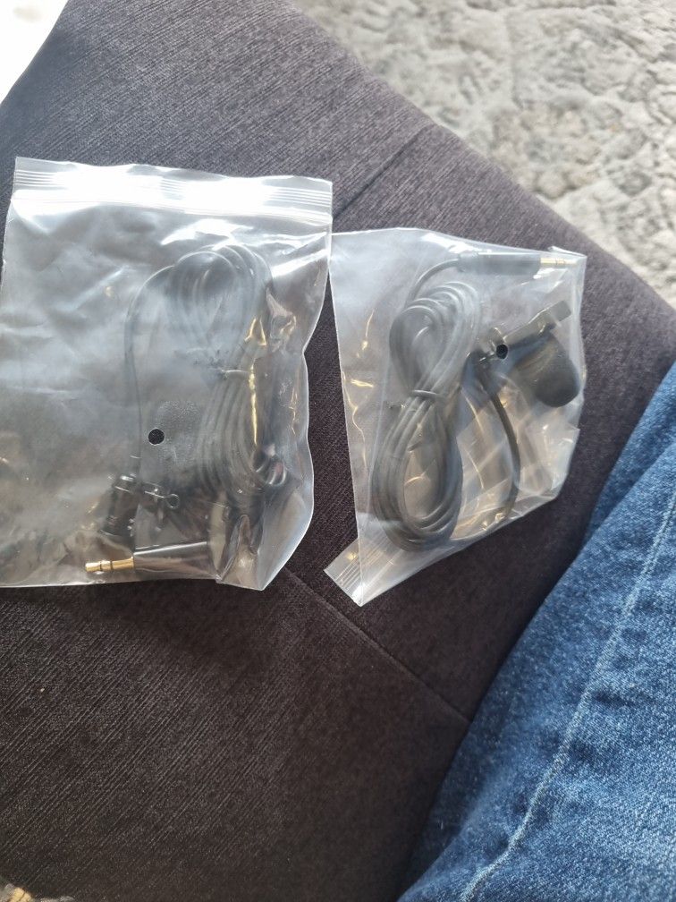 2 PACK LAVALIER MICROPHONE