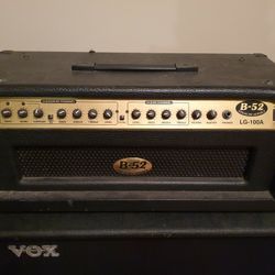 B-52 Stealth Series LG-100A Solid State Amp 100 Watt [w/ Footswitch]
