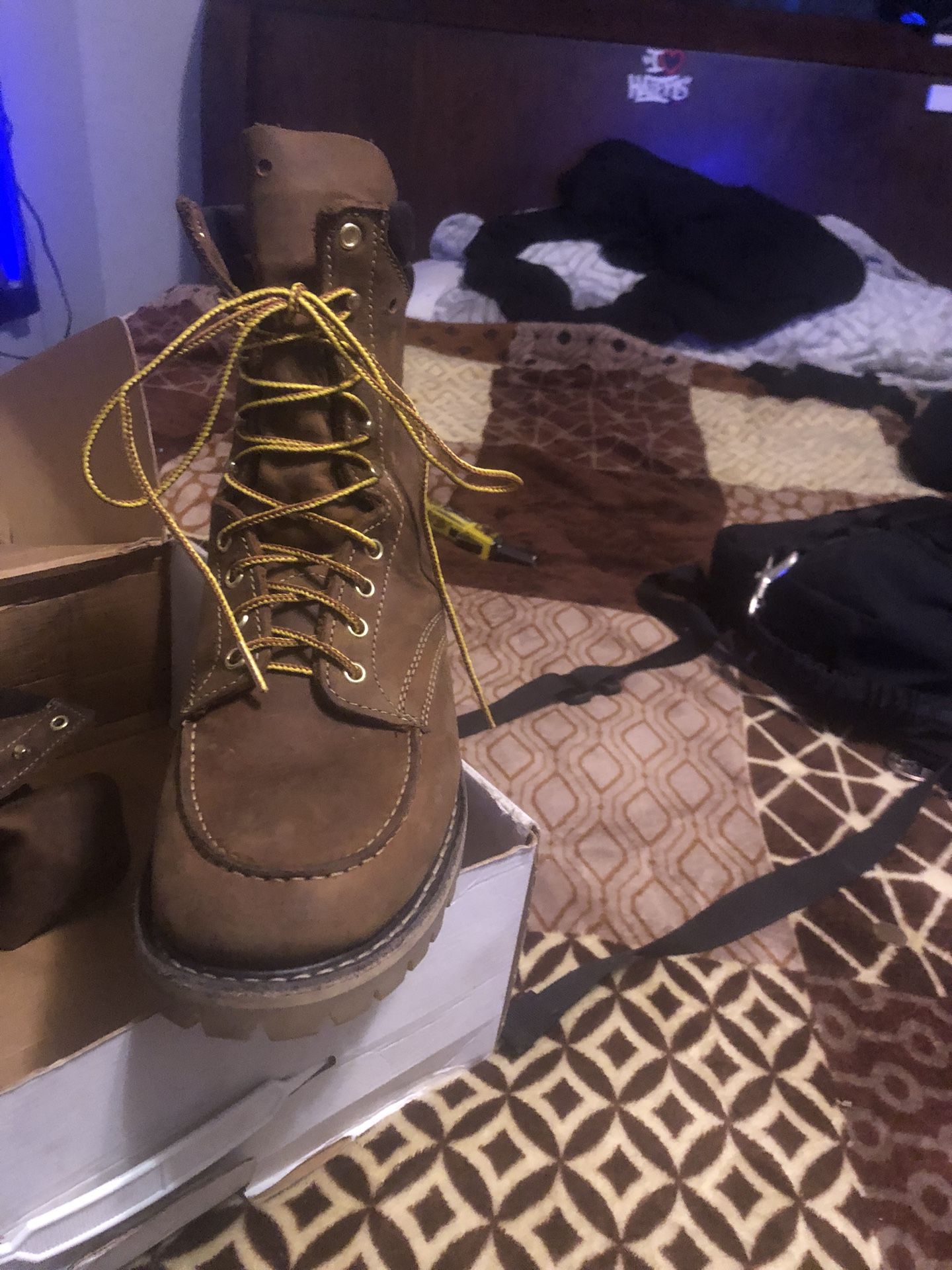 Brand New Whites Boots
