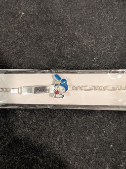 Silver 9.25 melody bracelet for girls