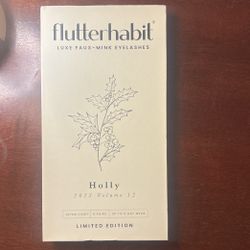 FlutterHabit – “Holly” Lashes (2023 Limited Edition) – Brand New!
