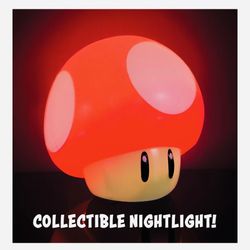 Paladone Super Mario Bros Mushroom Night Light 