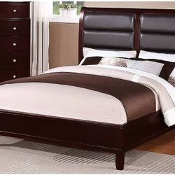 QUEEN BED FRAME MATTRES SOLD SEPARATELY BOXSPRING REQUIRED NEW IN BOX ☎️ 1714586,2564