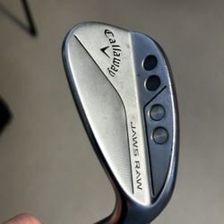 Callaway Jaws Raw 52 Deg Wedge With Accra 125 Steel Shaft 