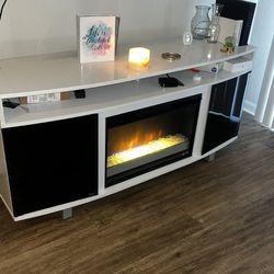 Pacer Fireplace TV Stand