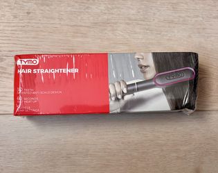 Brand New Sealed TYMO RING Hair Straightener Brush / Straightening Comb