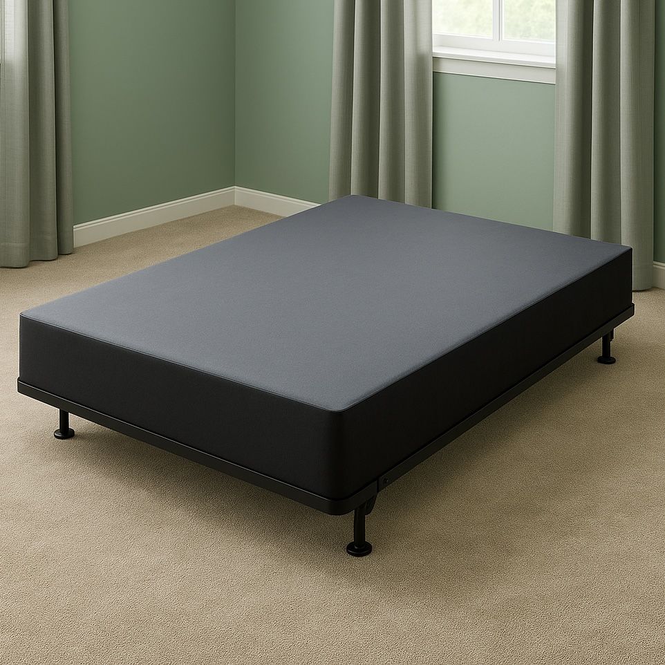 Box Spring Full Size. New From Factory, Also Available In Twin-Queen-King and Cali-King Same Day Delivery