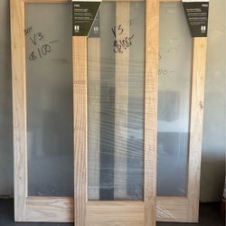 1-Lite Glass Doors