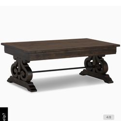 Sonoma Dark Tone Storage Coffee Table 