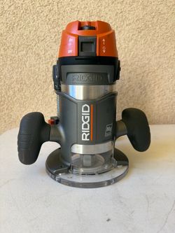 RIDGID 11 Amp 2 HP 1/2 in. corded Fixed Base Router