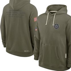 Cowboys/ 49ers/ Raiders Hoodies Salute To Service