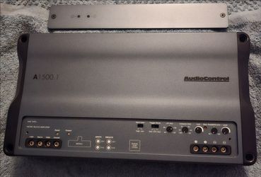 Audio control  amplifier faor car subwoofers.