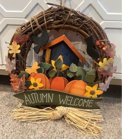 Fall wreath (brand new)
