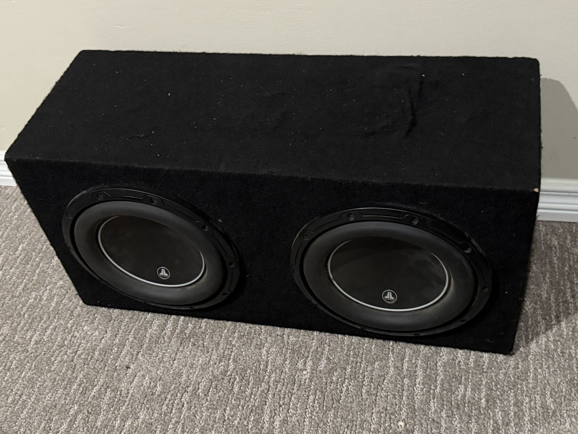 Two 10” W6 JL & 1200 Watt Amp 00 Gauge Wires