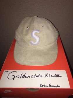 Supreme s logo cap