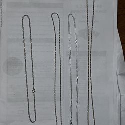 Silver Chains 925.