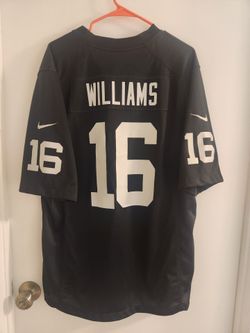 Men's Authentic Nike On Field Las Vegas Raiders #16 Tyrell Williams NFL Football Jersey Size XL (SE San Diego)
