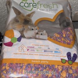 Half A Bag Of Hamster Bedding 