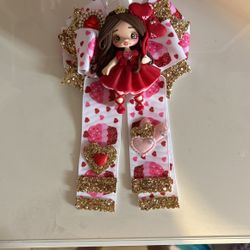 Red Velvet Cupcake Princess Bow