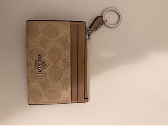 Coach keychain wallet
