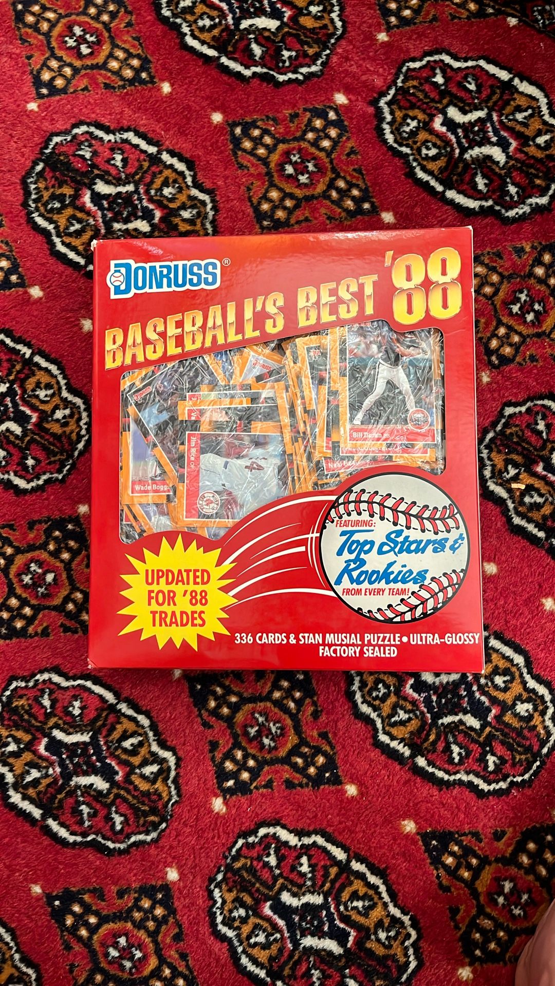 1988 Donruss Baseball’s Best Factory-Sealed Set – 336 Cards + Puzzle