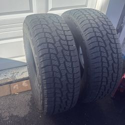 For sale two tires
