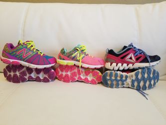New Balance & Reebok Girl's Shoes