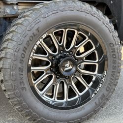Wheel & Tire Set 8 On 180
