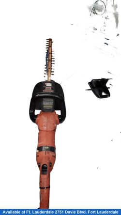 Black &Decker Hh2455 Red Corded Hedge Trimmer