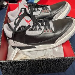 Jordan Retro 3 Black Cement