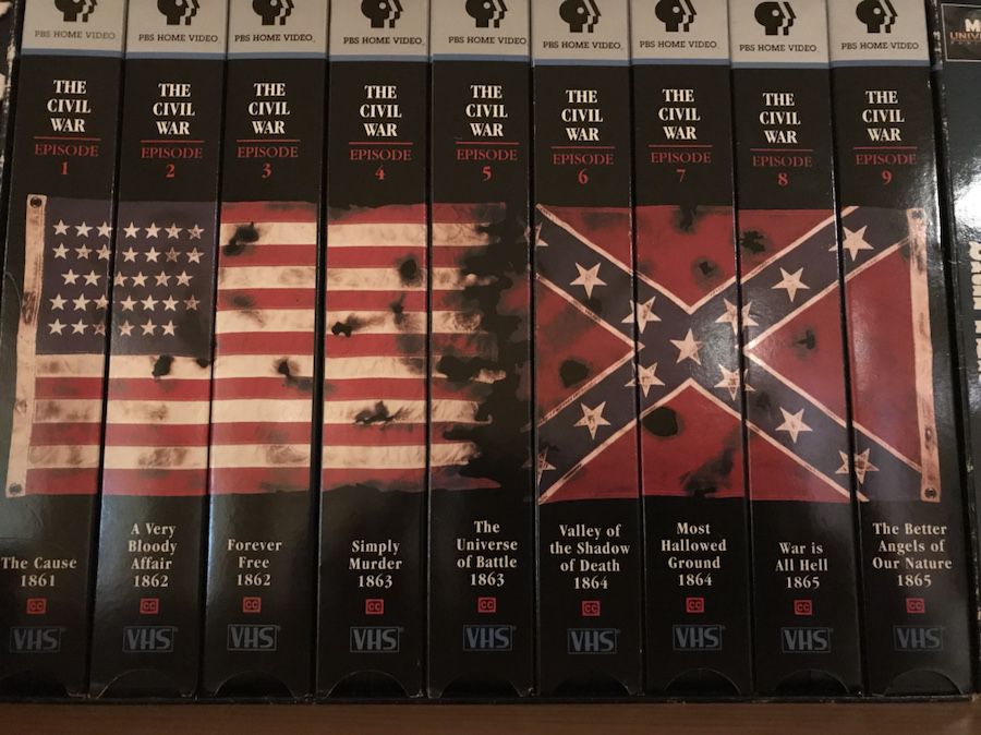 Ken Burns PBS Civil War Set VHS