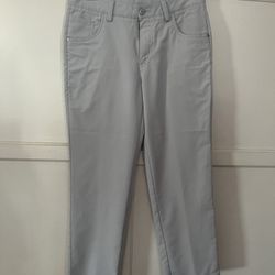 Puma Unisex Slacks Light Grey Sz 30W 30L
