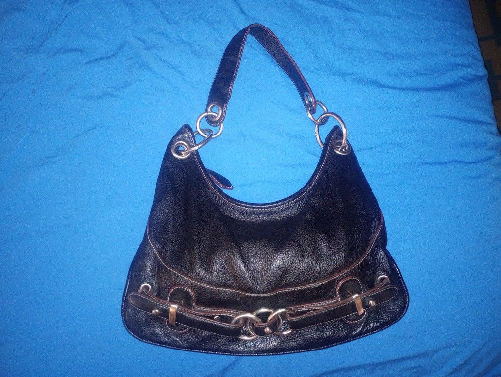 Black Wilsons Leather Purse