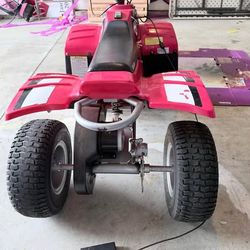 Pink Razor Dirt Quad - Kids Electric 4-Wheeler ATV