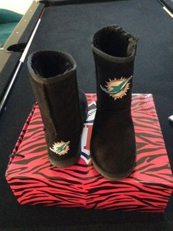 Miami Dolphin Ugg style Boots