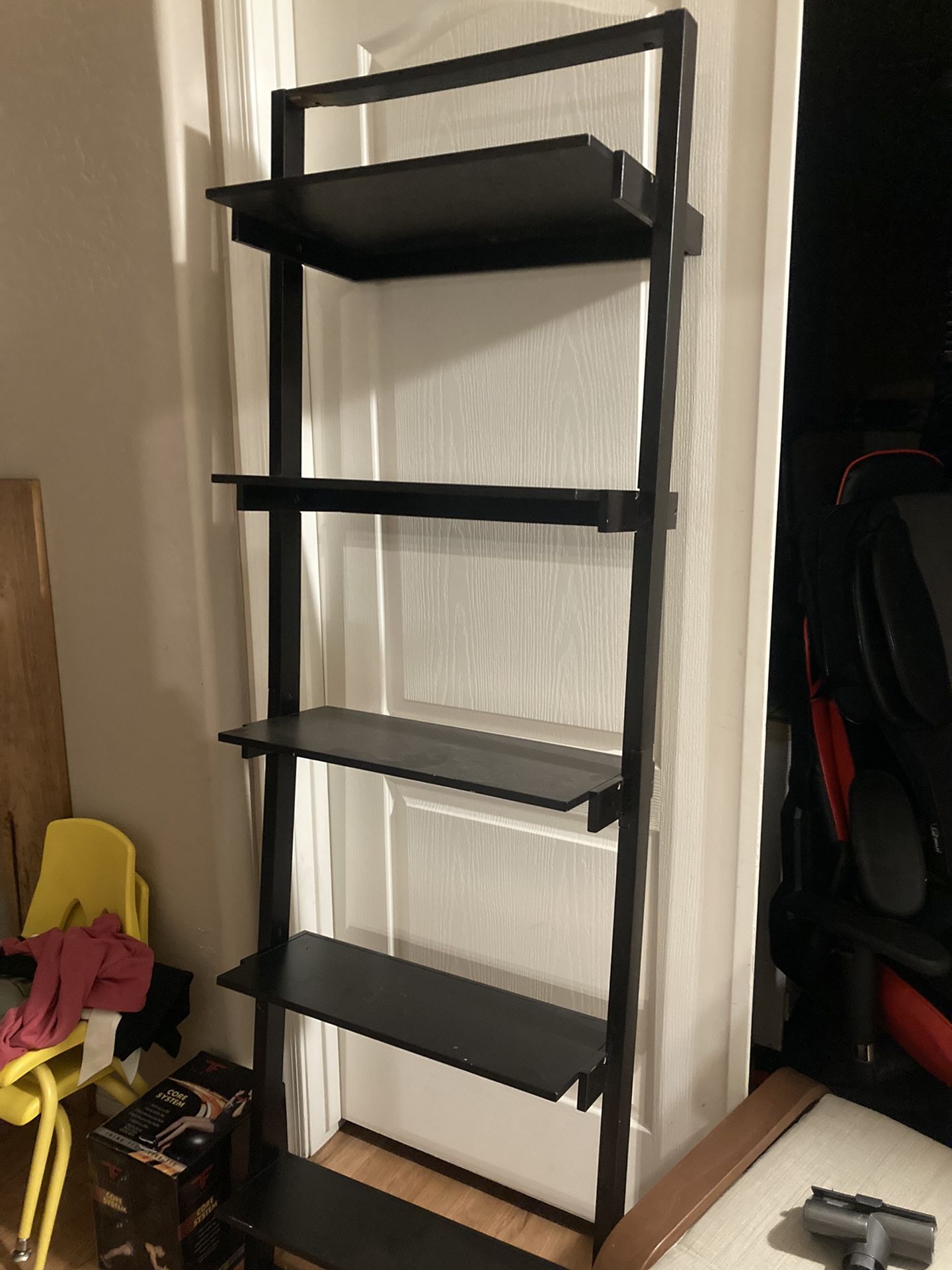 Wooden Ladder Shelves