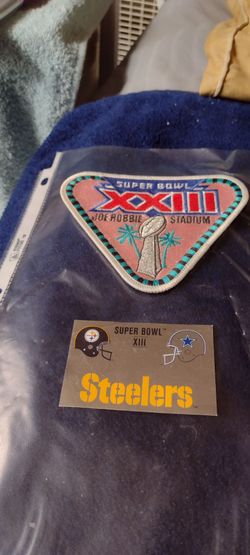 Football Panini Football Super Bowl Sticker 3 Pittsburgh, Dallas see below