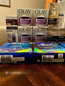 Skin Care & Teeth Whitening Lot - All NIB, Brand New and Exp 2027/2028