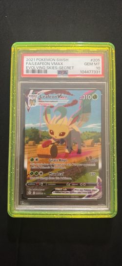 Leafeon vmax PSA 10