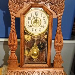 Fantastic Original Victorian E.N Welch Victorian Parlor Clock.!!!