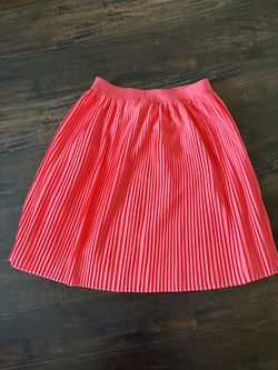 Coral Pleated Skirt - Size S - Merona brand
