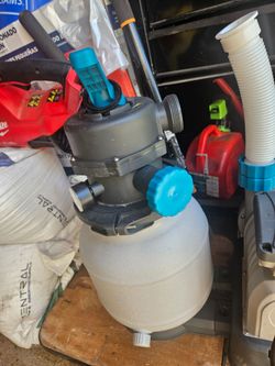 Pool pump and filter