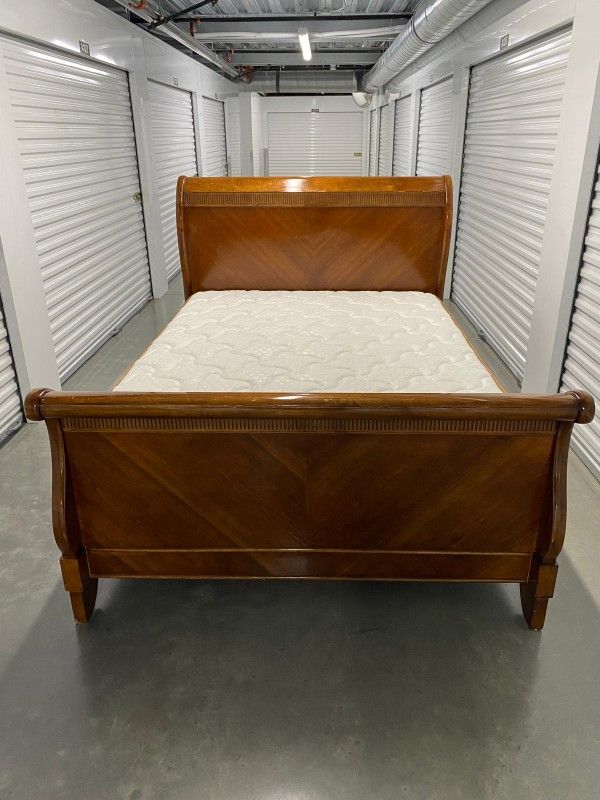 Queen Bed Frame With Mattress