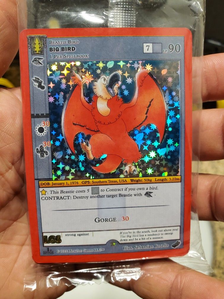 Metazoo LGS Exclusive Big Bird Promo