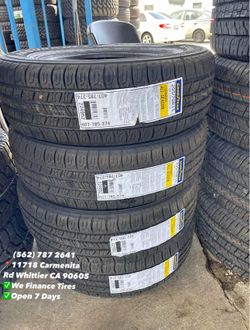 205/70/15 Goodyear All Season 60k Miles New Set of Tires Installed and Balanced Set de Llantas Nuevas Instaladas y Balanceadas