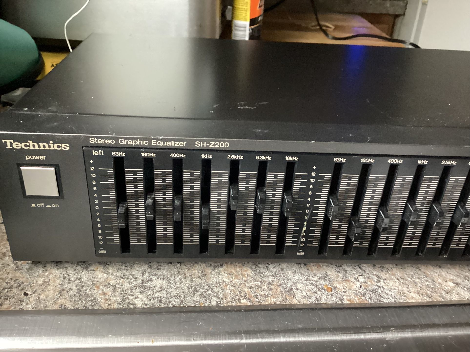 Technics Vintage Stereo Graphic Equalizer In Great Working Condition 