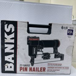 Banks Pin Nailer 23 GA 