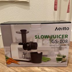 Juicer-Aeitto Slow Juicer  Brand new