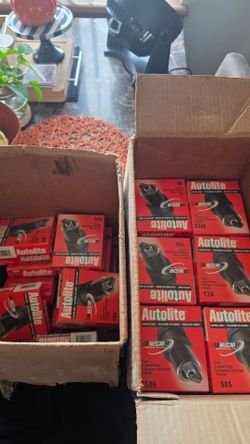 Autolite Copper Core Spark Plugs Lot