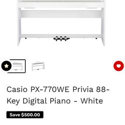 Casio  digital piano In Good Condition
